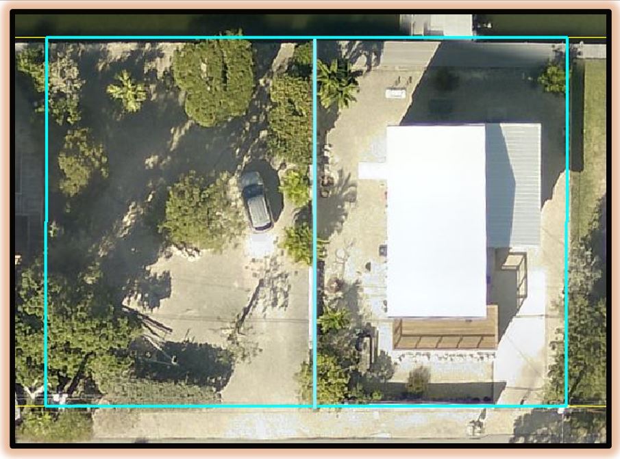 House with adjacent vacant lot 