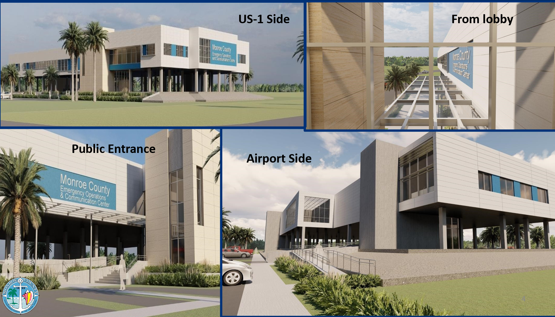 An artist rendering of the EOC